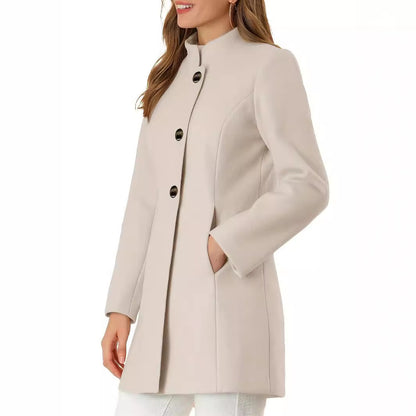 manteau casual automne hiver pas cher