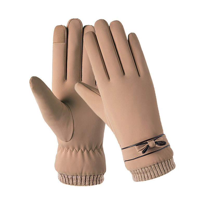 Gants d'hiver pour femme au toucher peau ORIS WEAR