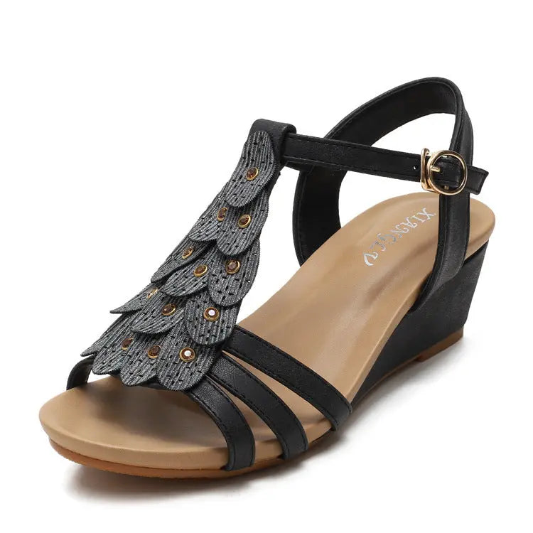 Sandales Wedge Boho pour Femme ORIS WEAR