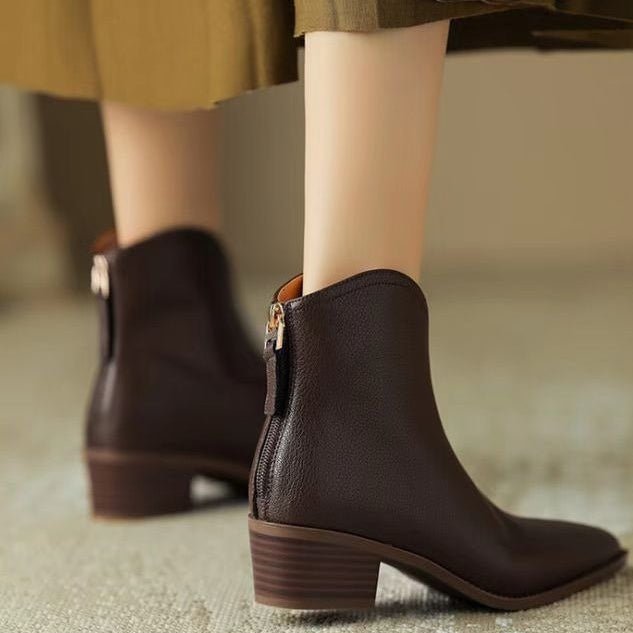 Bottines Légères Brunes Femme ORIS WEAR