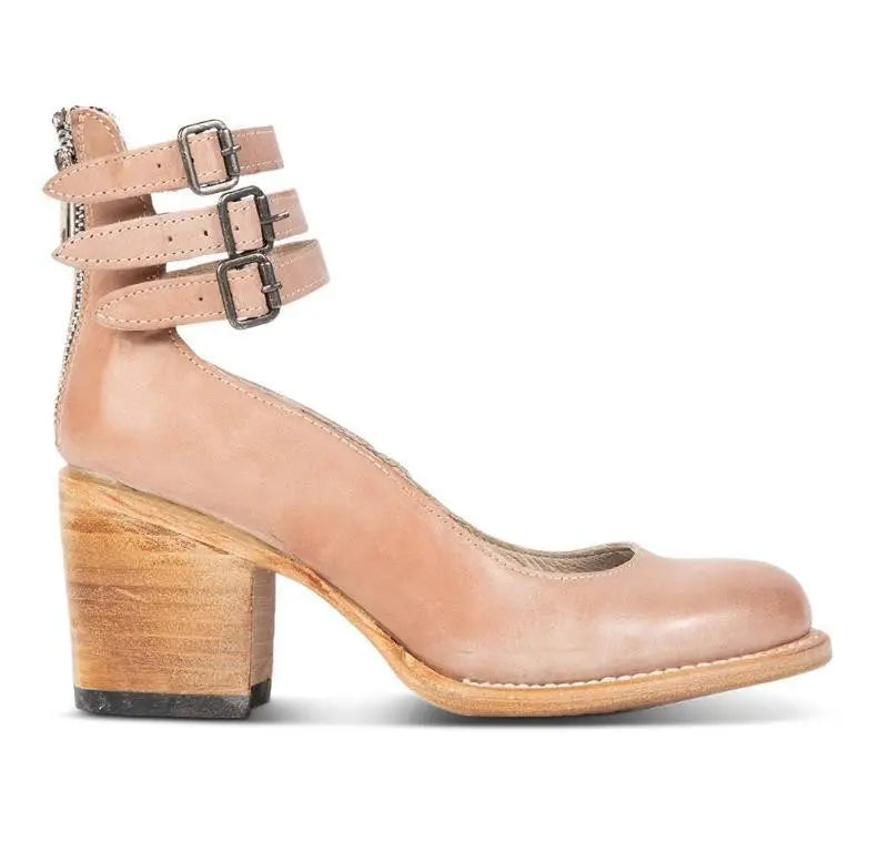 Escarpins Hauts à Imprimé Serpent avec Bride Triple ORIS WEAR