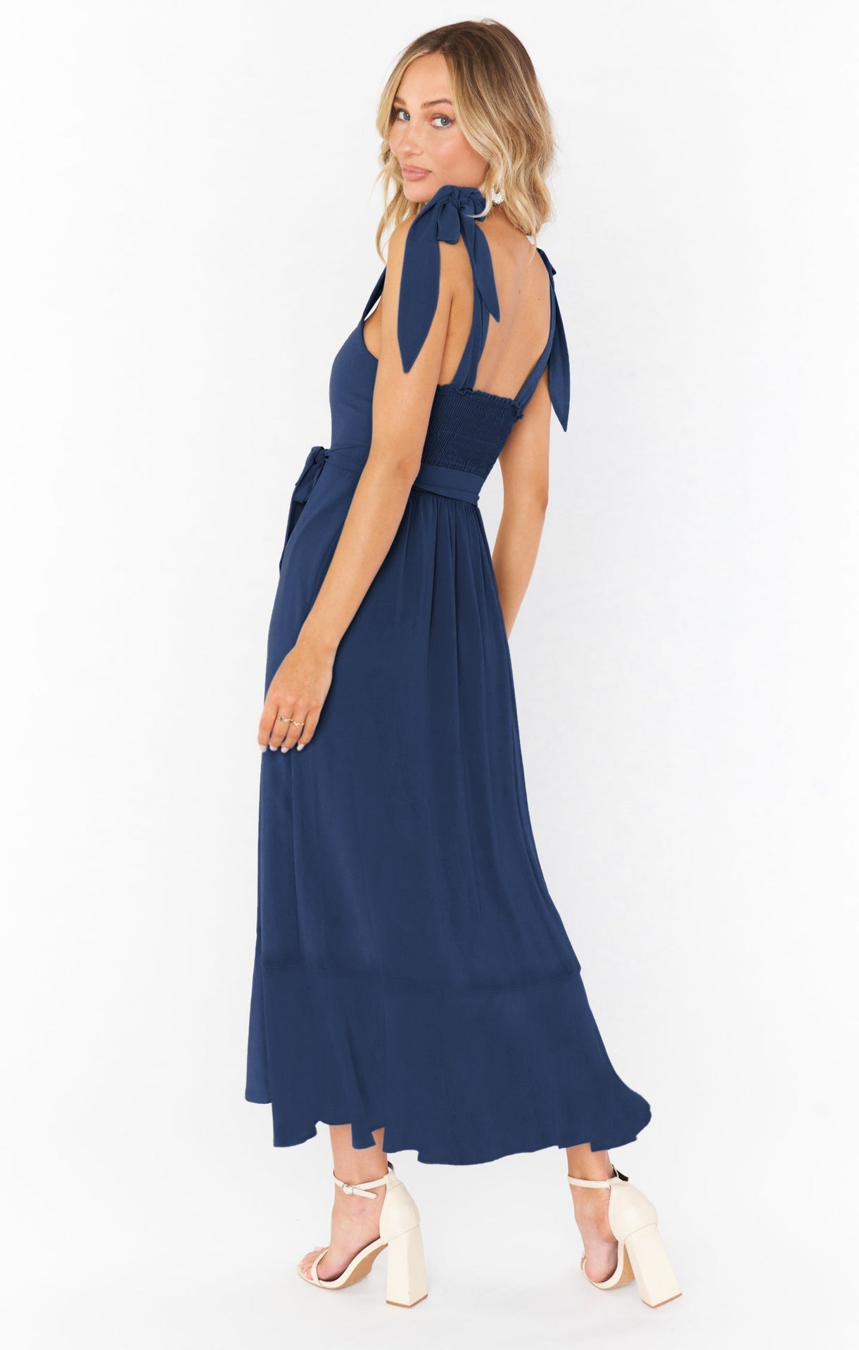 Esprit Sauvage – Robe Bohème Fendue à Bretelles ORIS WEAR