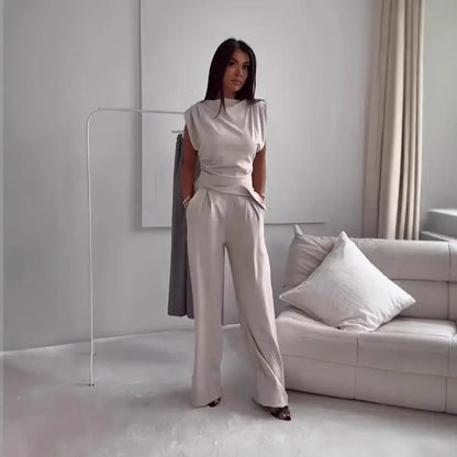 Ensemble femme fluide gris — ORIS WEAR