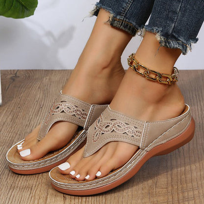 Sandales compensées à bout clip ORIS WEAR