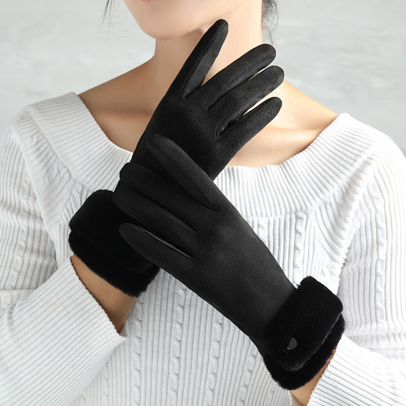 Gants chauds en daim ORIS WEAR