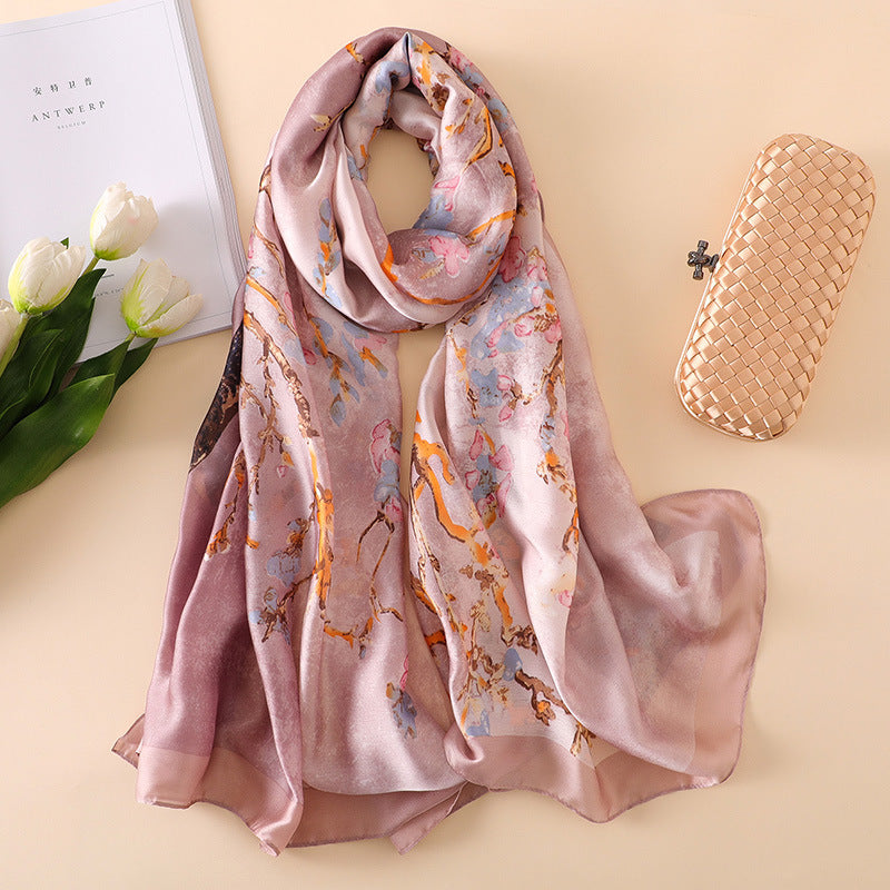 Foulard Châle Estival Floral ORIS WEAR