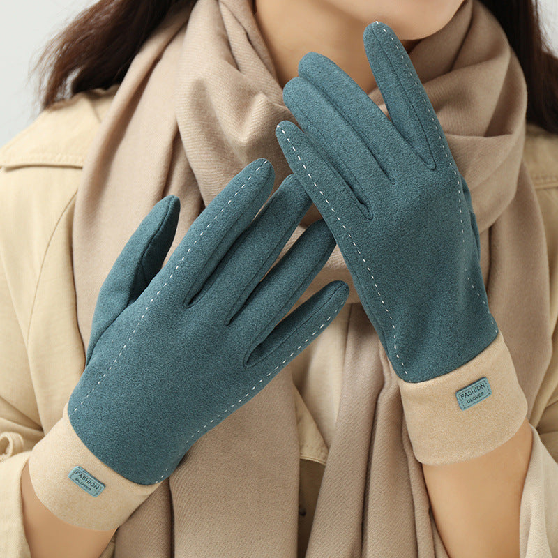 Gants  doublés de polaire Dralon, chauds, résistants au froid, pour écran tactile ORIS WEAR