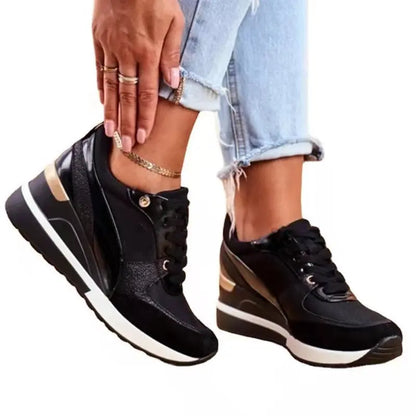 Baskets Plates Platform Sequins Colorblock ORIS WEAR