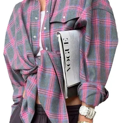 Chemise à carreaux oversize – Style casual et tendance ORIS WEAR