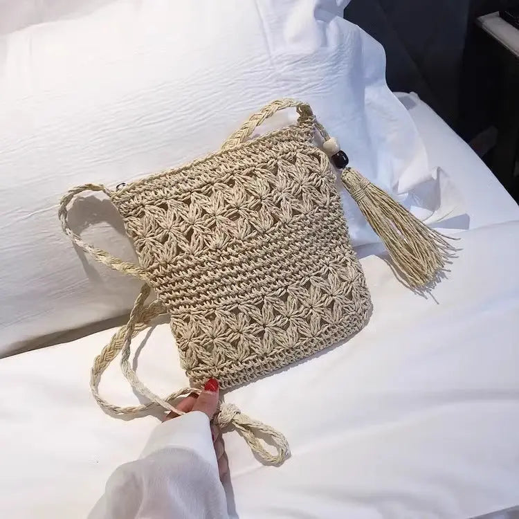 Sac Tressé Ajouré Poignée Courte Bandoulière ORIS WEAR
