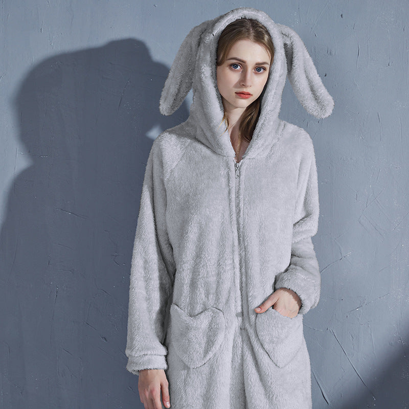 Rabbit Ears Plush Pajama ORIS WEAR