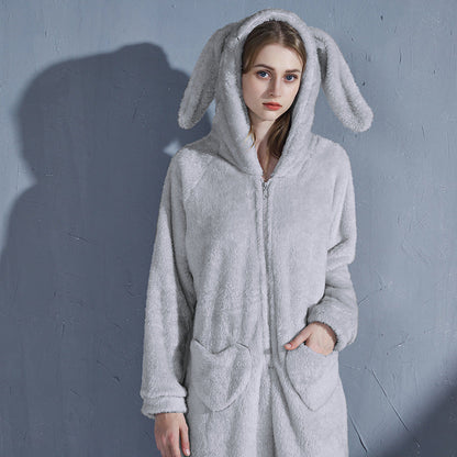 Rabbit Ears Plush Pajama ORIS WEAR