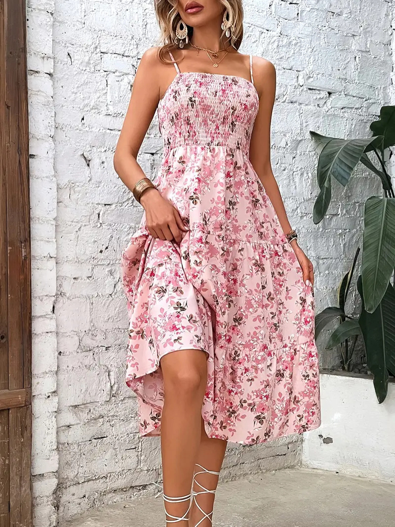 Robe d’Été Plage à Motifs Floraux ORIS WEAR