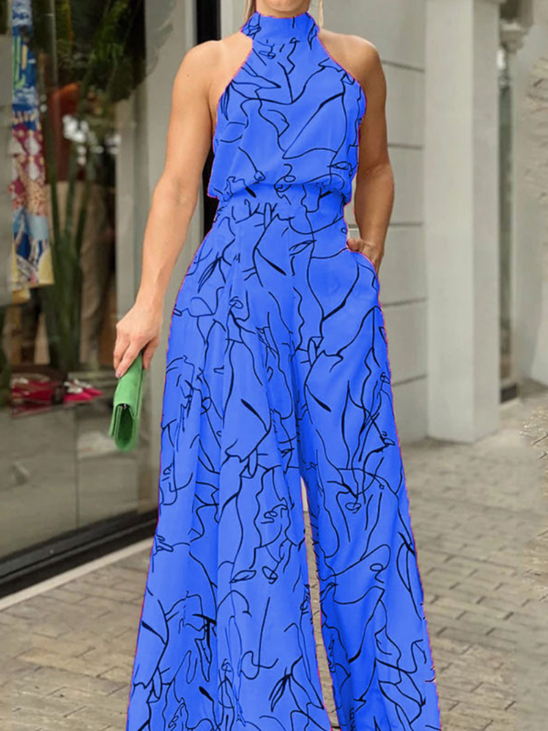Robe Combinaison Sans Manches à Ceinture Élégante ORIS WEAR
