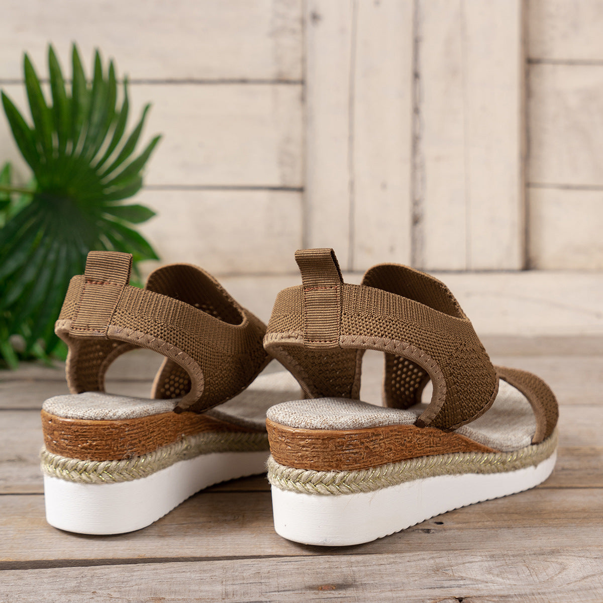 Sandales compensées creuses ORIS WEAR