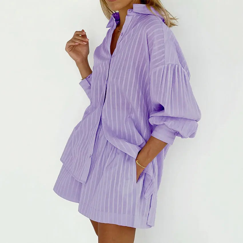 Ensemble Élégance Estivale Rayée ORIS WEAR