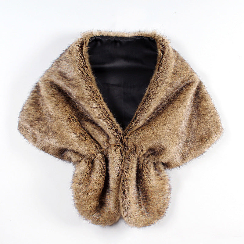 Étole Femme Hiver Luxe en Fausse Fourrure ORIS WEAR