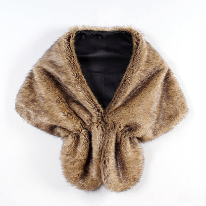 Étole Femme Hiver Luxe en Fausse Fourrure ORIS WEAR