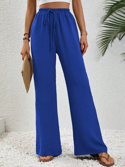 Pantalon Large Décontracté avec Cordon et Poches ORIS WEAR