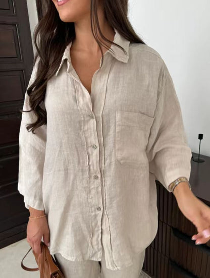 Chemise et pantalon en lin ORIS WEAR
