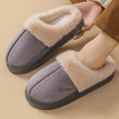 Mules Douillettes Unisexes en Coton Fluffy Antidérapantes ORIS WEAR