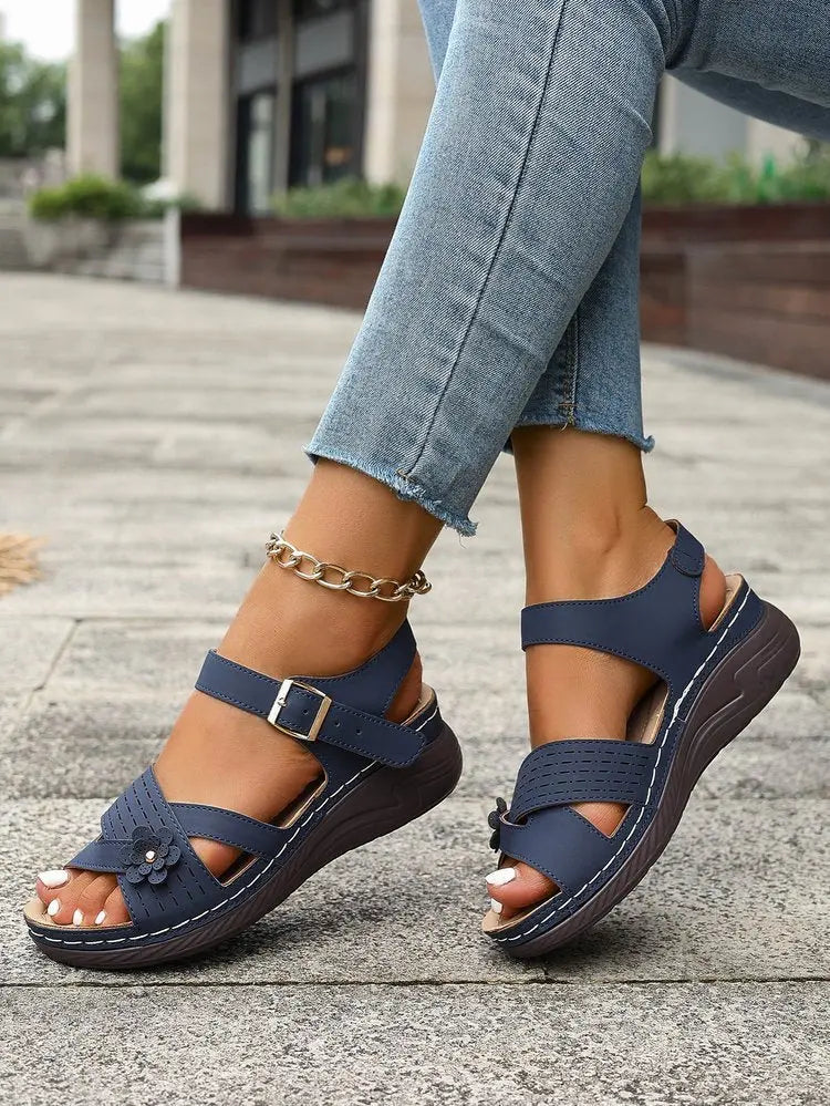 Sandale Élégantes à Bout Rond Style Urbain & Chic ORIS WEAR
