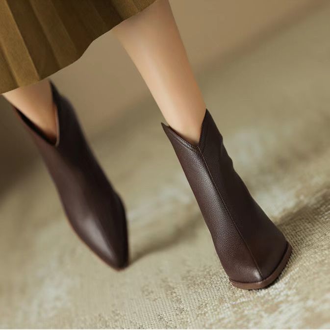 Bottines Légères Brunes Femme ORIS WEAR