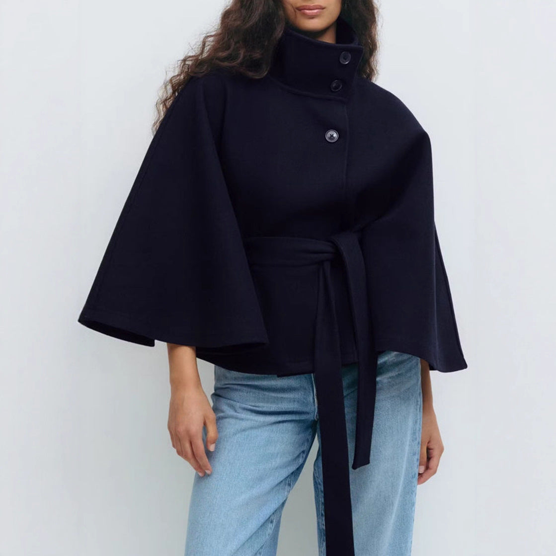 Belted Cape Jacket ORIS WEAR