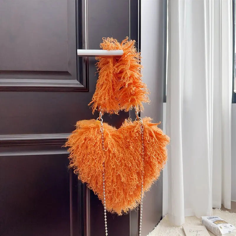 Sac Cœur Peluche Tendre Luxe ORIS WEAR