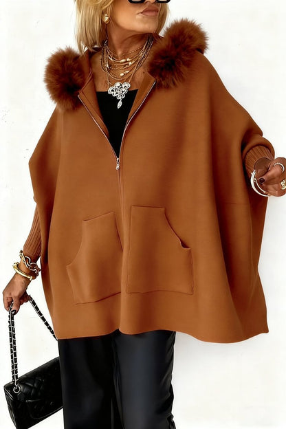 Cardigan Femme Capuche Chaud ORIS WEAR