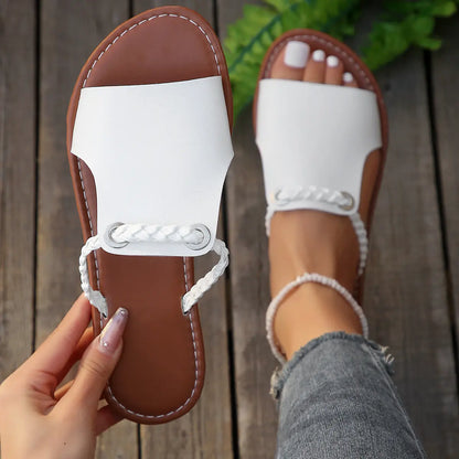 Claquettes Tressées Simples et Élégantes ORIS WEAR