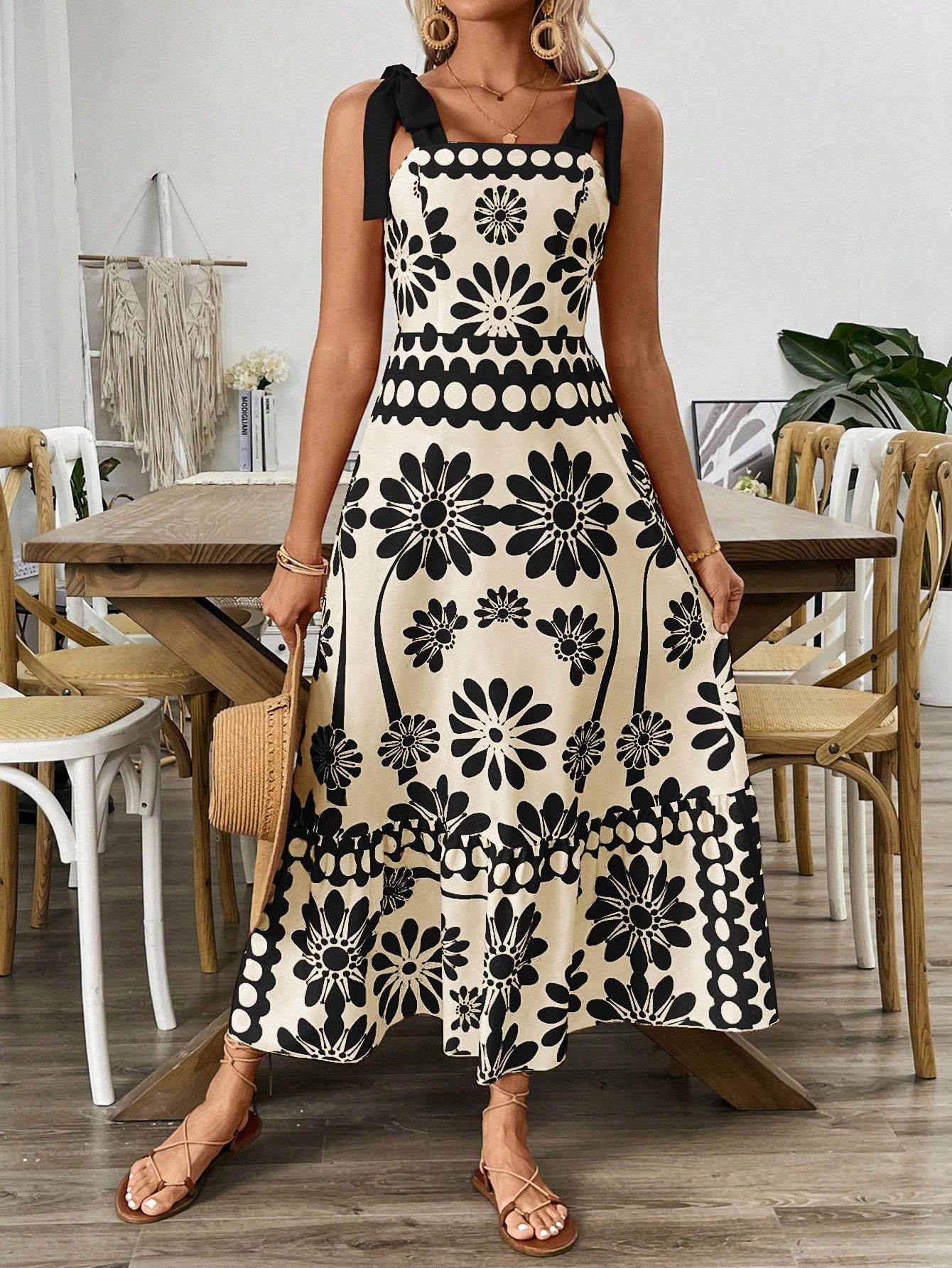 Robe décontractée à imprimé floral ORIS WEAR