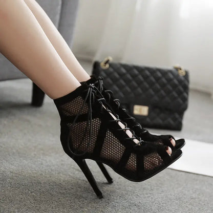 Sandales ajourées à talons hauts élégants ORIS WEAR