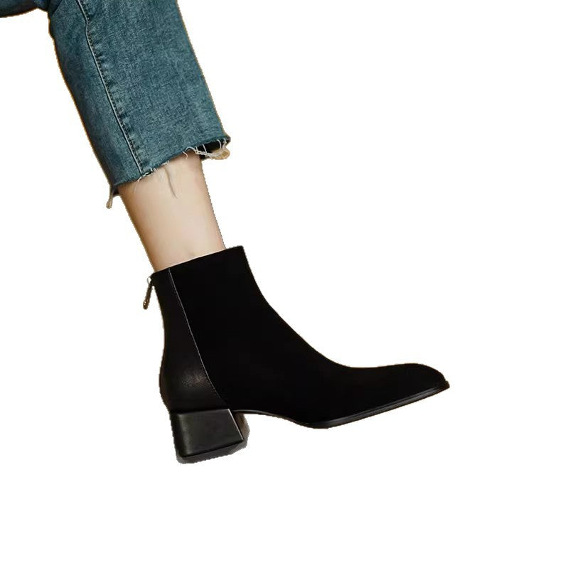 Bottines Martin Daim Femme ORIS WEAR