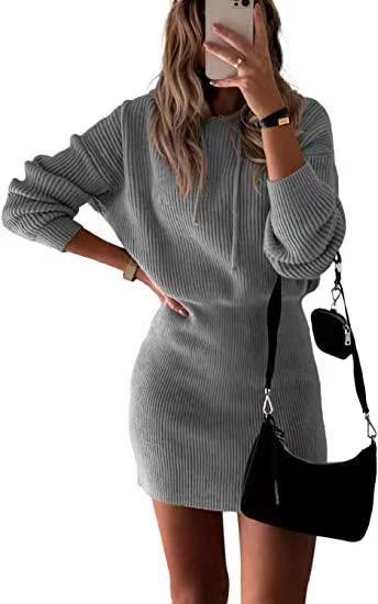 Robe à capuche tricotée élégante ORIS WEAR