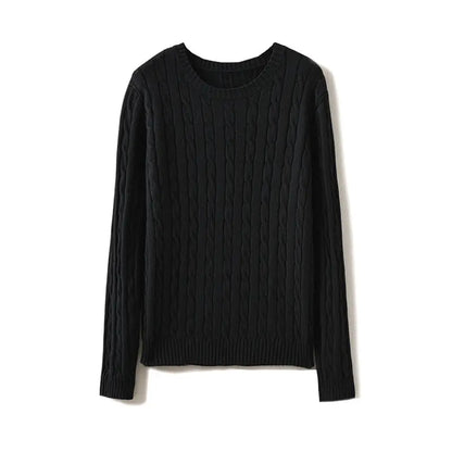 Pull torsadé à manches longues pour femme ORIS WEAR