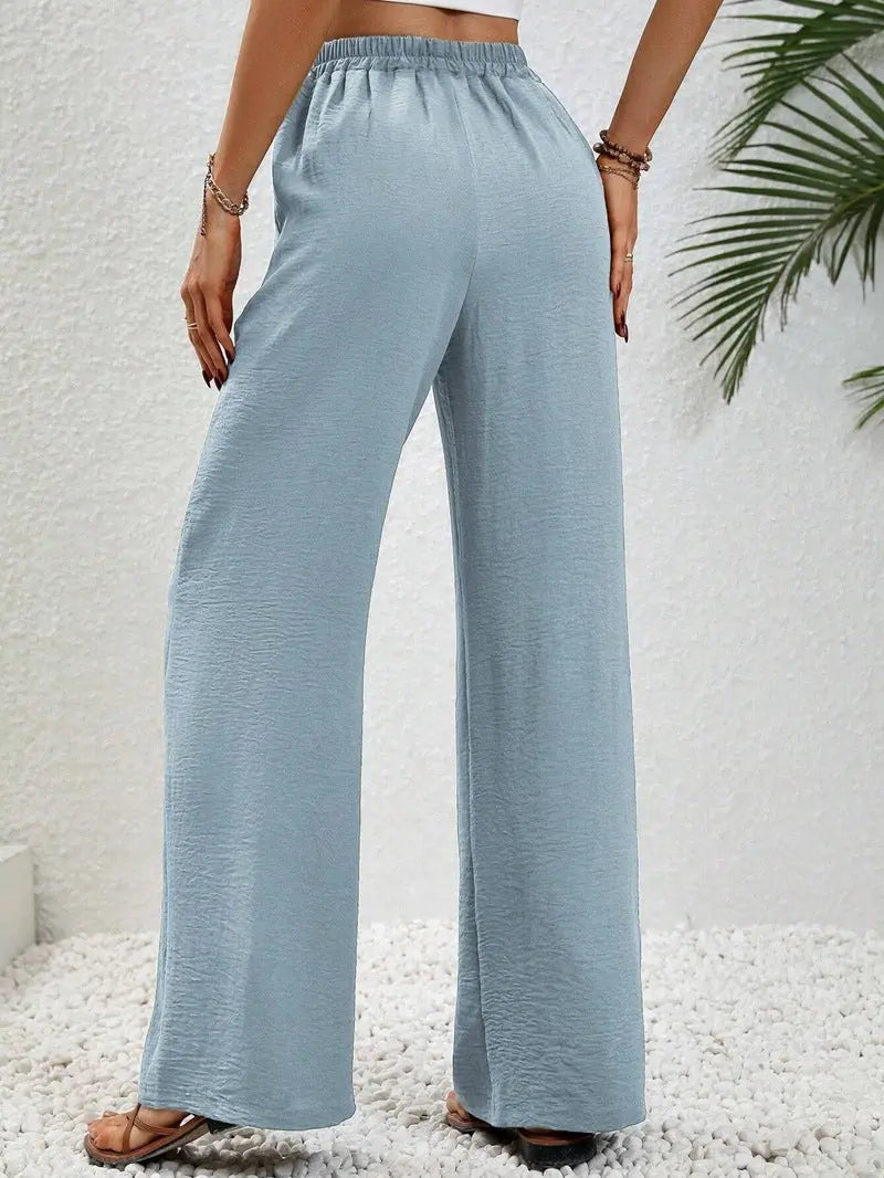 Pantalon Large Décontracté avec Cordon et Poches ORIS WEAR