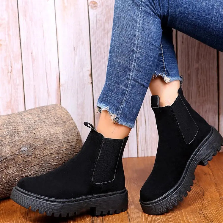 Boots Plateforme Élégantes ORIS WEAR