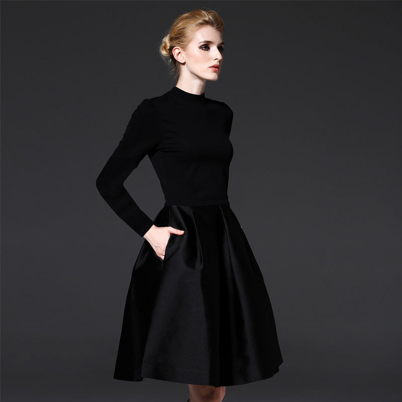 Robe Noire Légère & Élégante ORIS WEAR