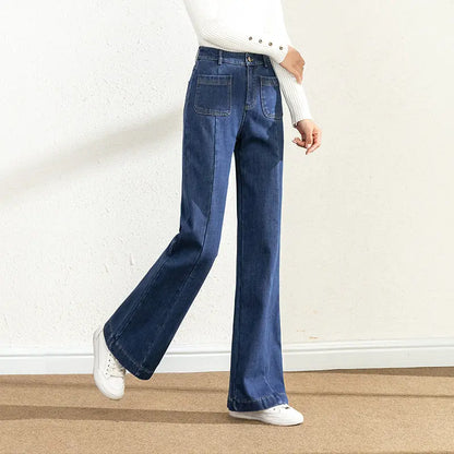 Mélina – Jean évasé taille haute pour une silhouette élancée ORIS WEAR