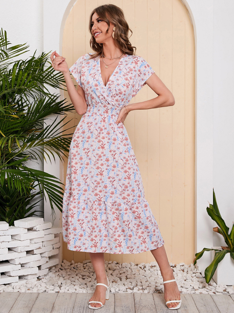 Robe Sophie Longue Évasée en Chiffon ORIS WEAR