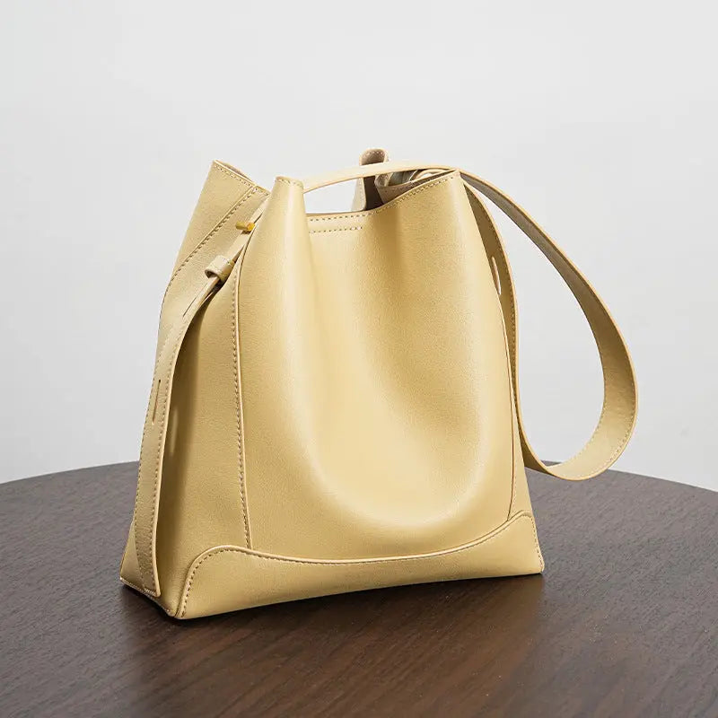Sac seau en cuir Élégance Pure ORIS WEAR