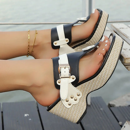 Mules Ruban Déco Plateforme Semelle ORIS WEAR