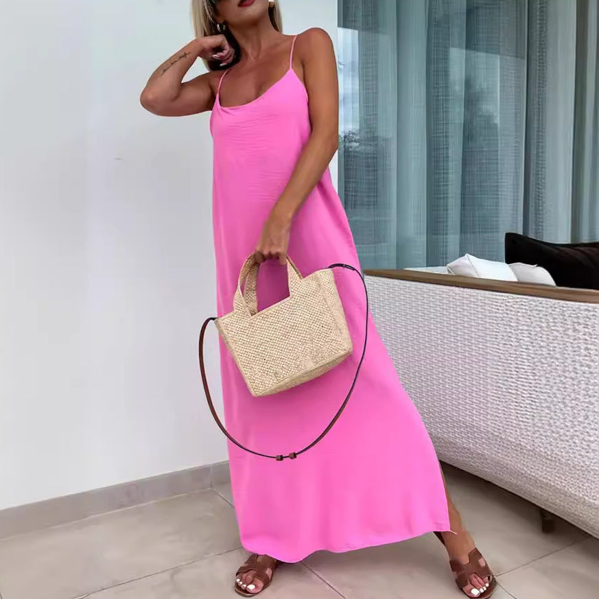 Robe d’Été Large à Bretelles Chic ORIS WEAR
