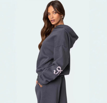 Pull femme imprimé nœud – Style décontracté et sportif ! ORIS WEAR