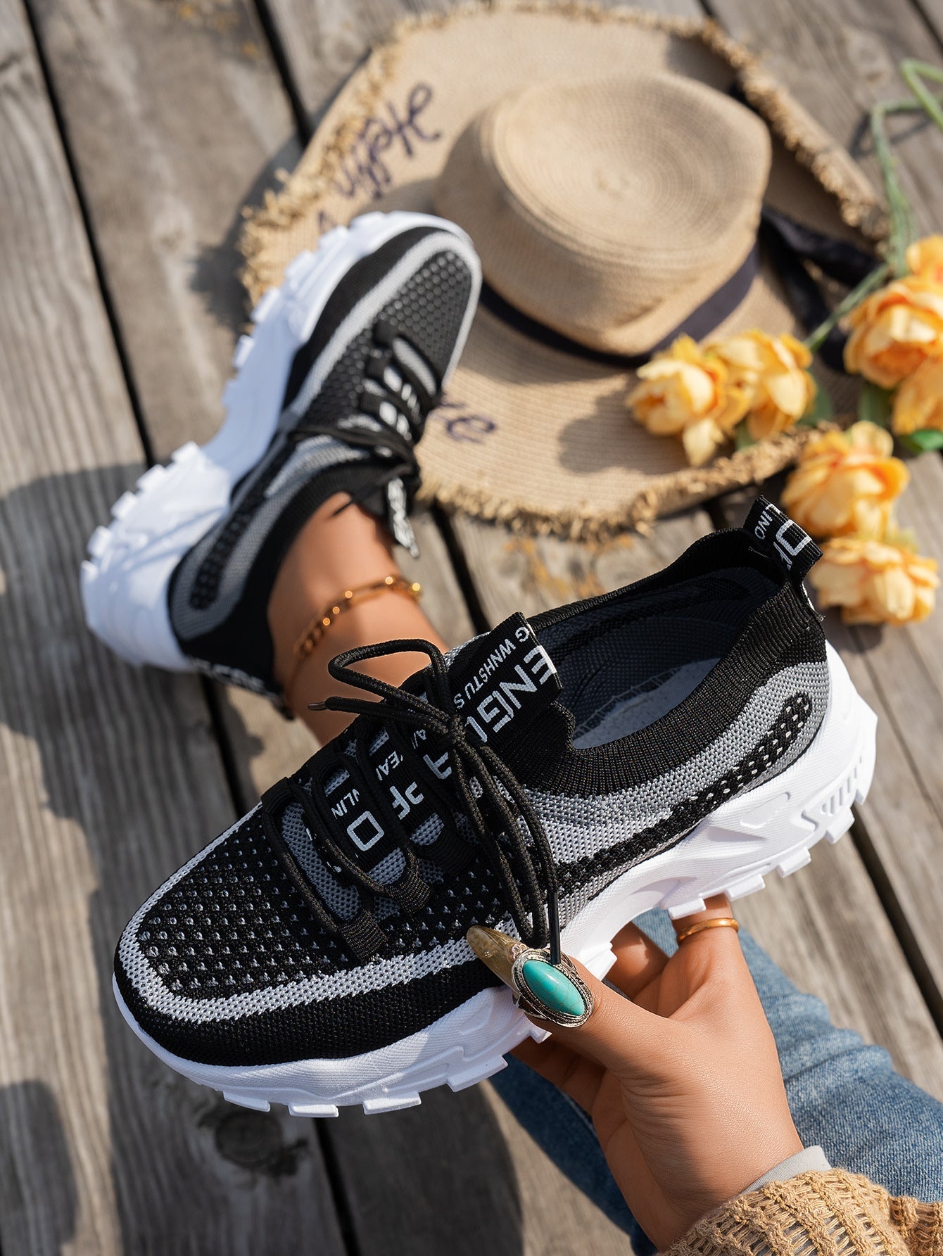 Baskets femme Flyknit respirantes ORIS WEAR