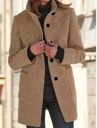 Manteau col cheminée chic et chaud ORIS WEAR