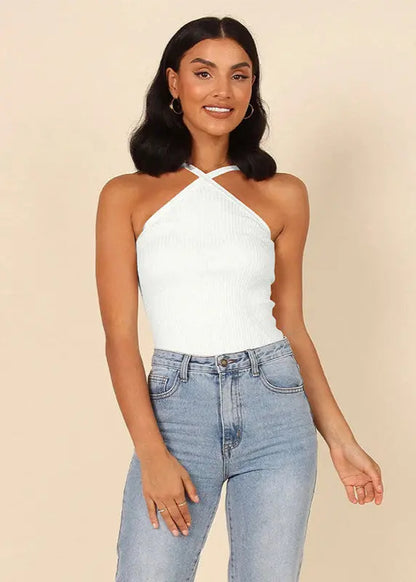 Haut Tricoté Col Croisé Chic ORIS WEAR