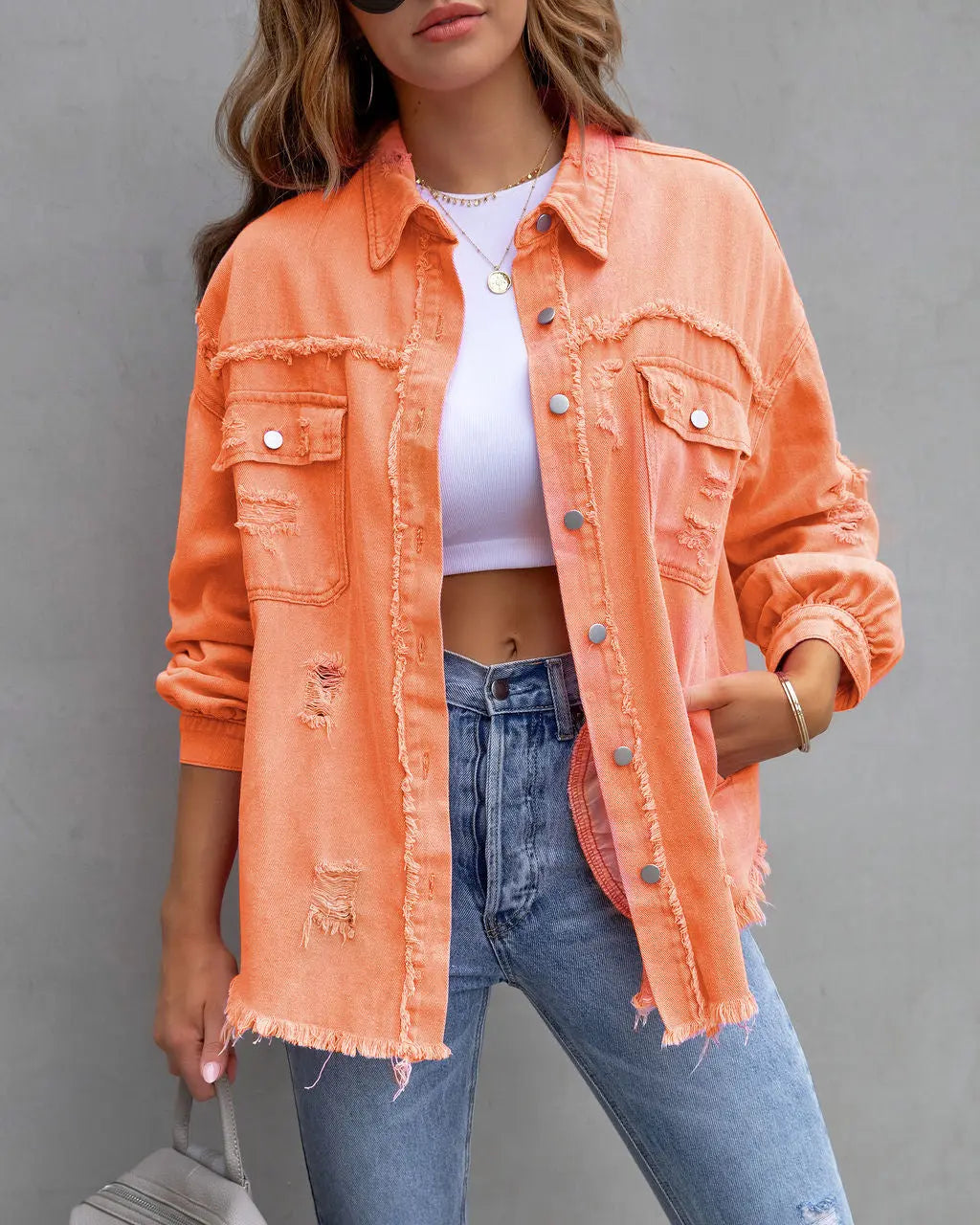 Chemise-Veste Déchirée Tendance ORIS WEAR