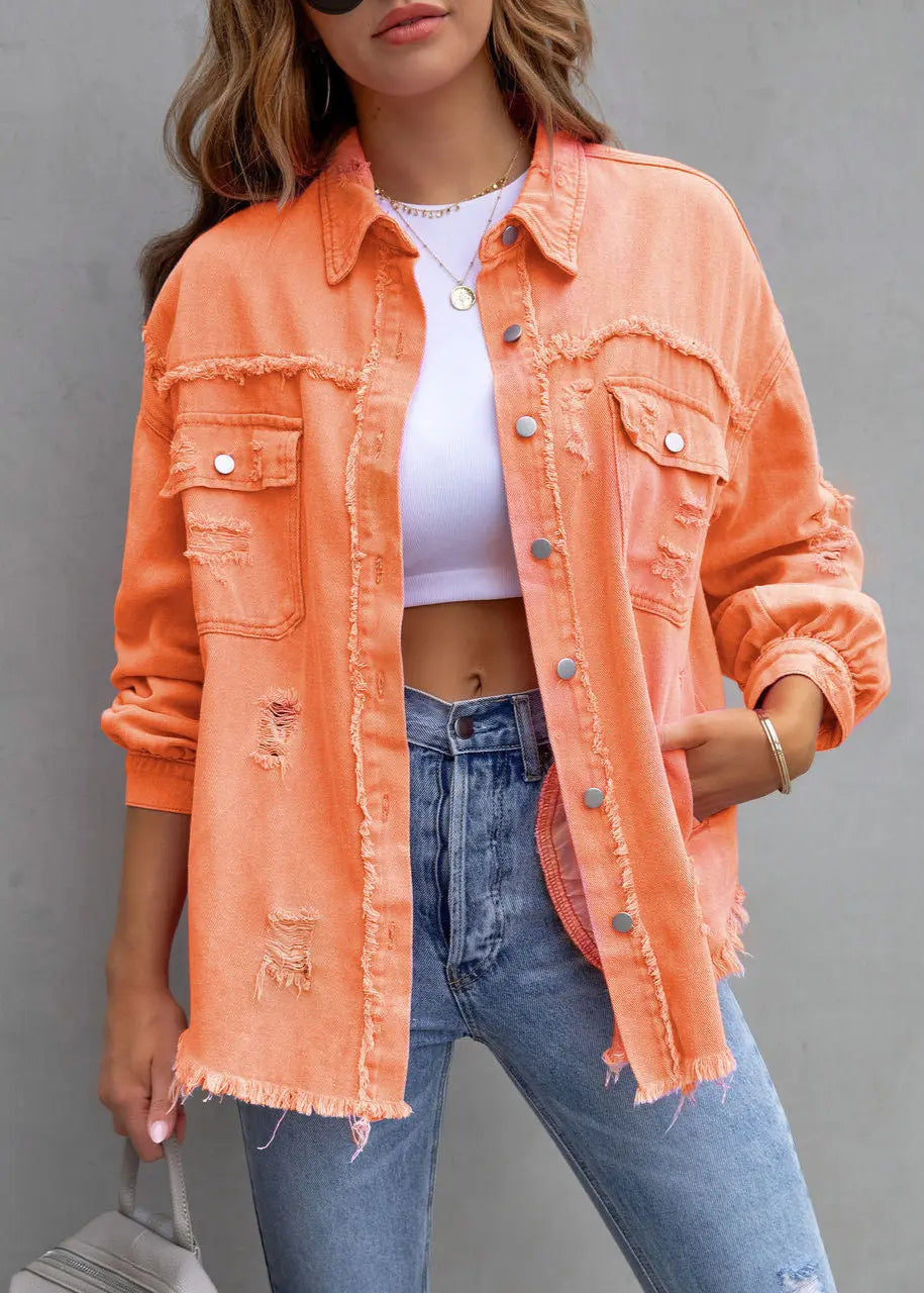 Chemise veste femme décontractée tendance ORIS WEAR